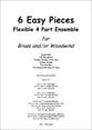 6 Easy Pieces for Flexible 4 Part Ensemble P.O.D. cover